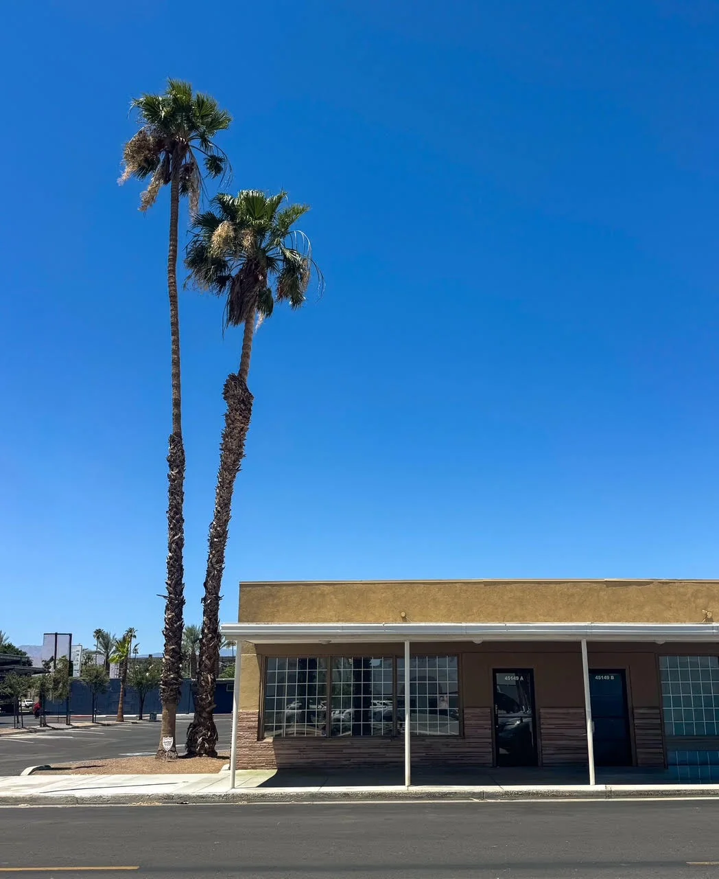 The CASAPRANA studio exterior in Downtown Indio